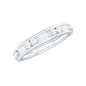 Moissanite Half Eternity Stackable Band Ring