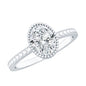 Vintage Style Oval Shape Lab Grown Diamond Solitaire Engagement Ring