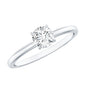Round Shape Lab Grown Diamond Solitaire Ring