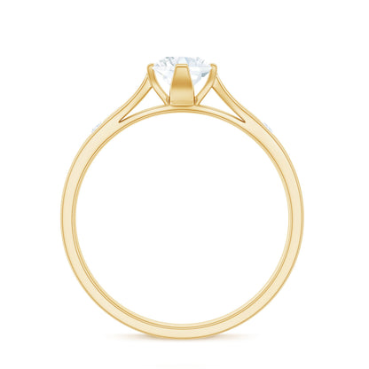 Lab Grown Diamond Solitaire Promise Ring