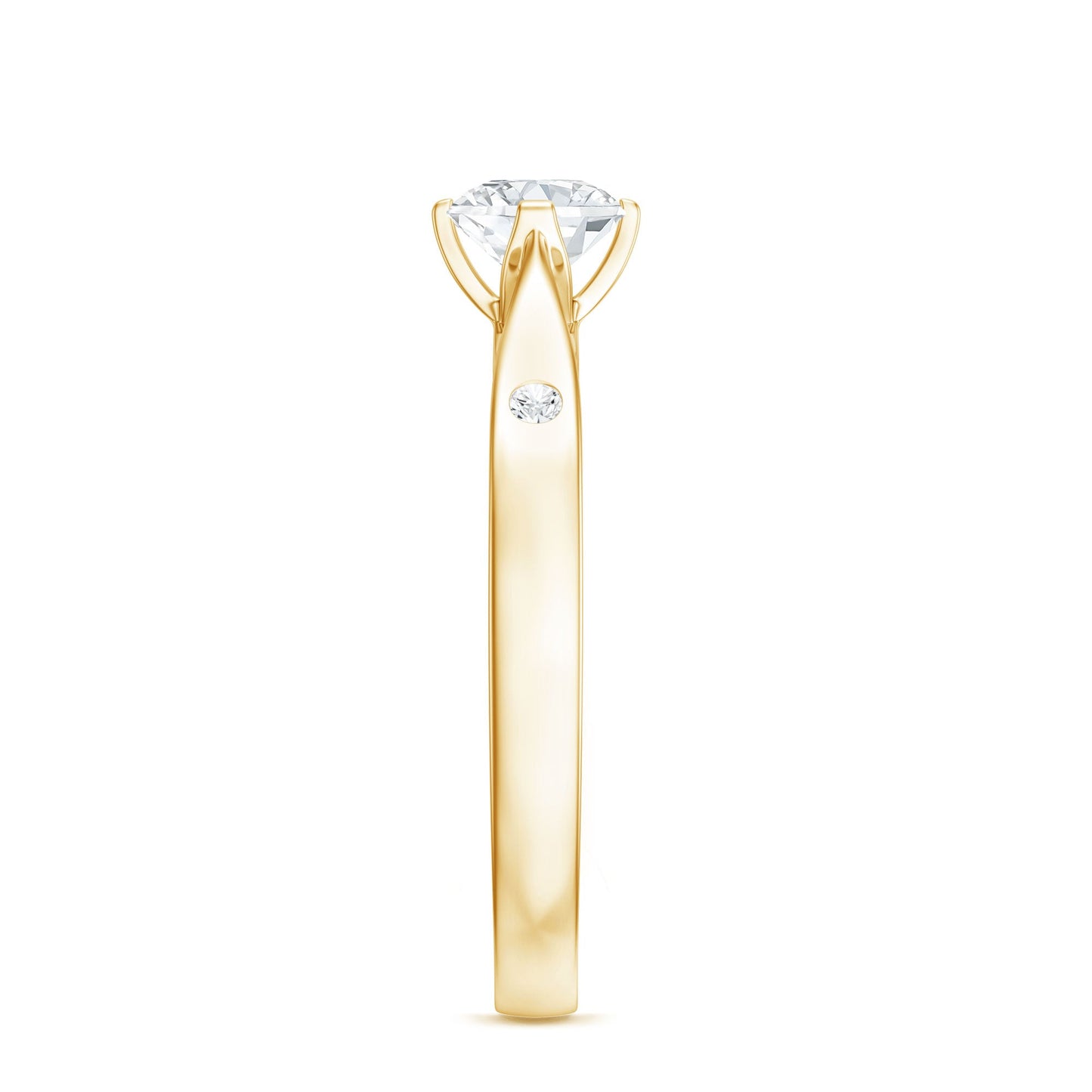 Lab Grown Diamond Solitaire Promise Ring