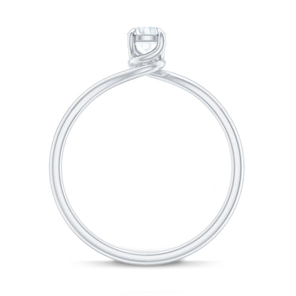 Solitaire Lab Grown Diamond Promise Ring