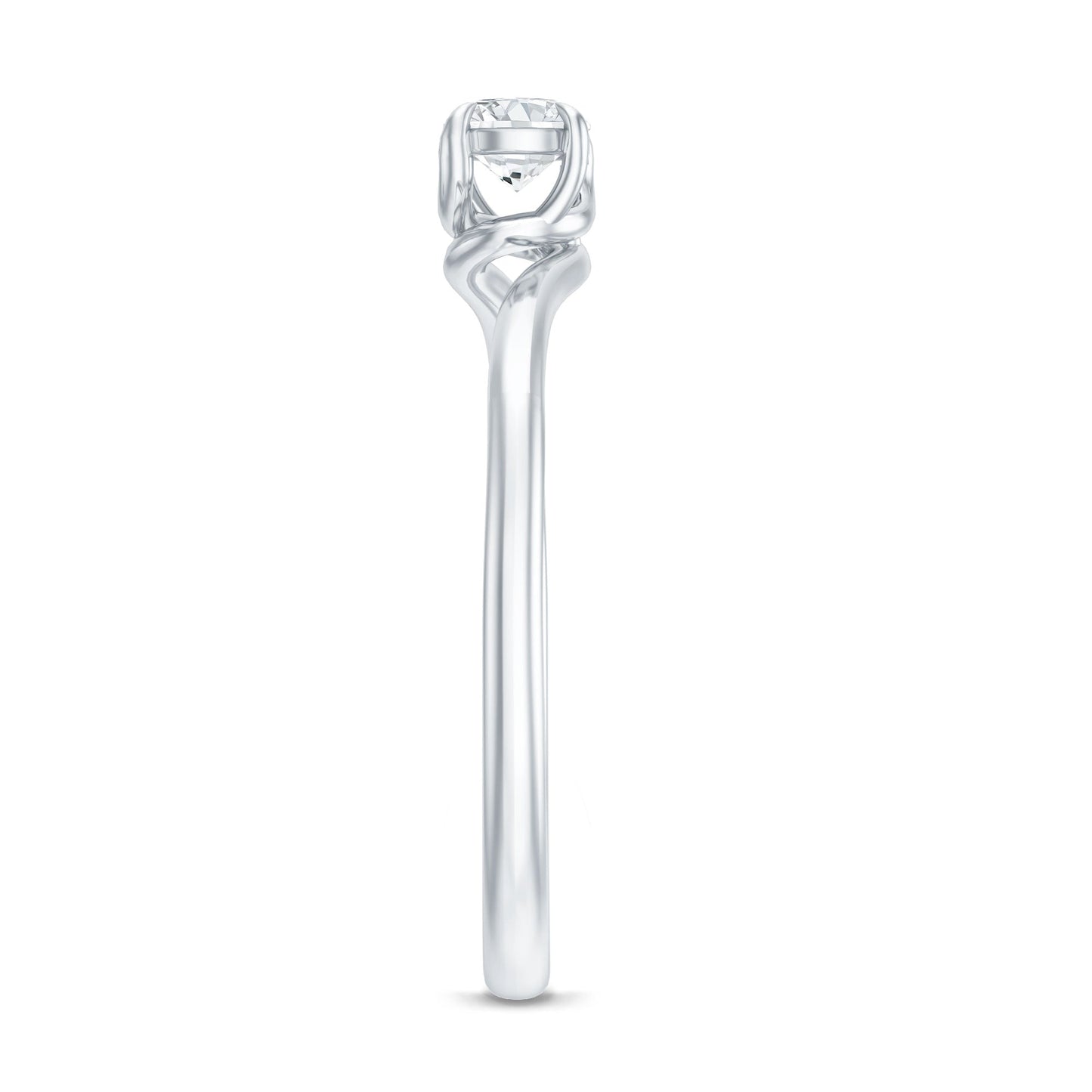 Solitaire Lab Grown Diamond Promise Ring
