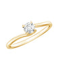 Solitaire Lab Grown Diamond Promise Ring