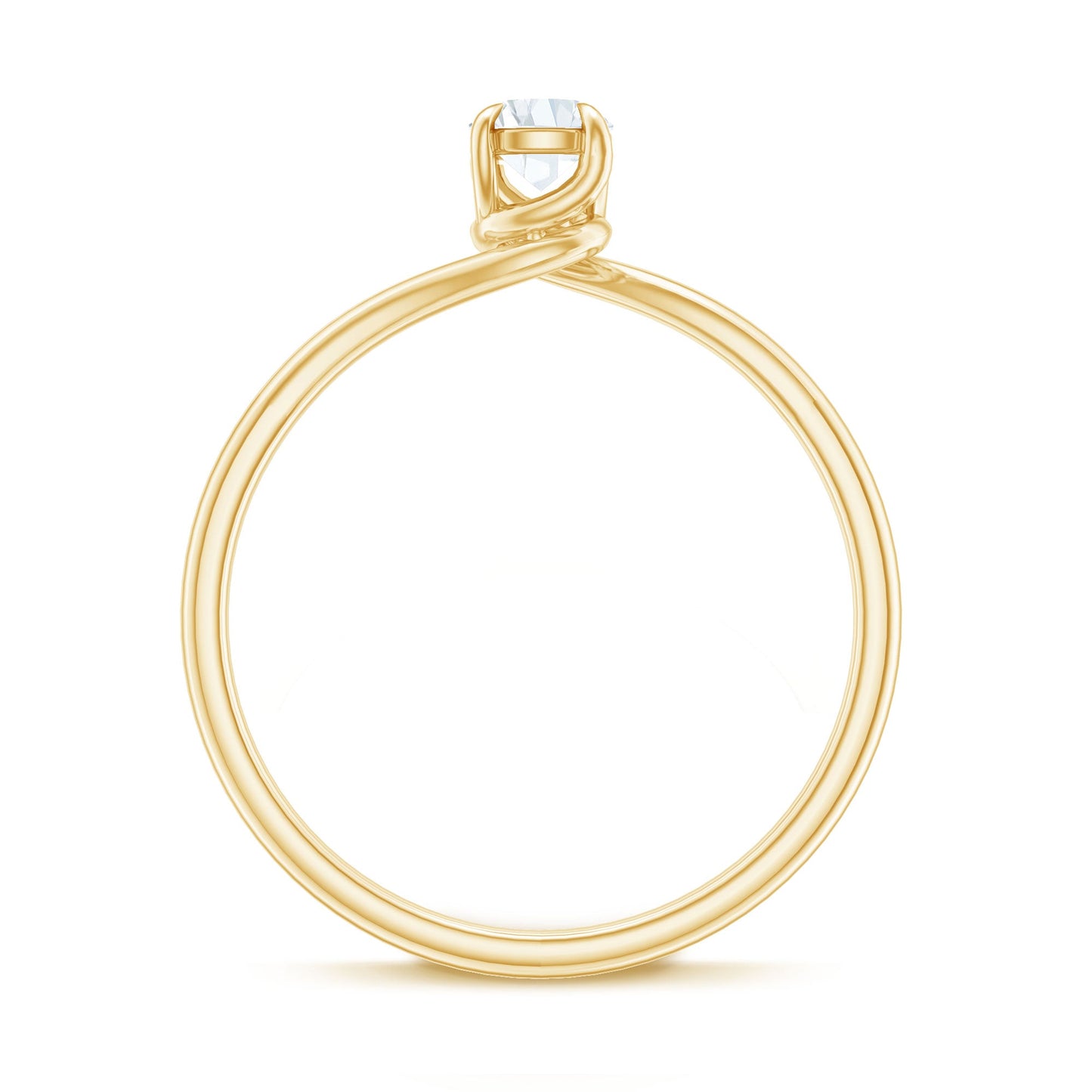 Solitaire Lab Grown Diamond Promise Ring