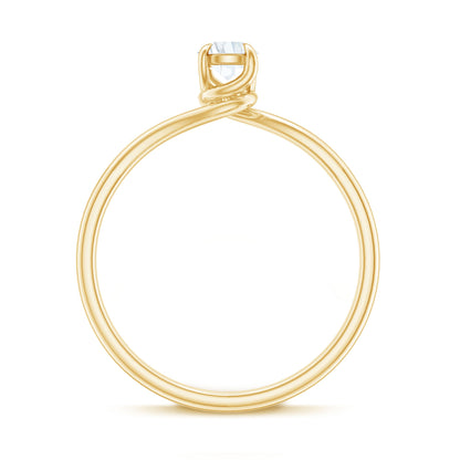 Solitaire Lab Grown Diamond Promise Ring