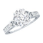 Antique Style Oval Shape Lab Grown Diamond Solitaire Celtic Knot Ring