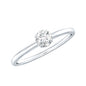 Brilliant Cut Lab Grown Diamond Solitaire Promise Ring