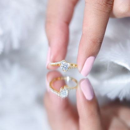 Lab Grown Diamond Solitaire Promise Engagement Ring
