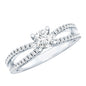 Solitaire Lab Grown Diamond Split Shank Engagement Ring