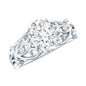 Antique Style Lab Grown Diamond Solitaire Engagement Ring
