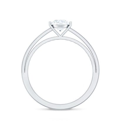 Minimal Lab Grown Diamond Solitaire Ring