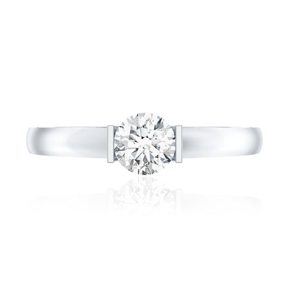Minimal Lab Grown Diamond Solitaire Ring