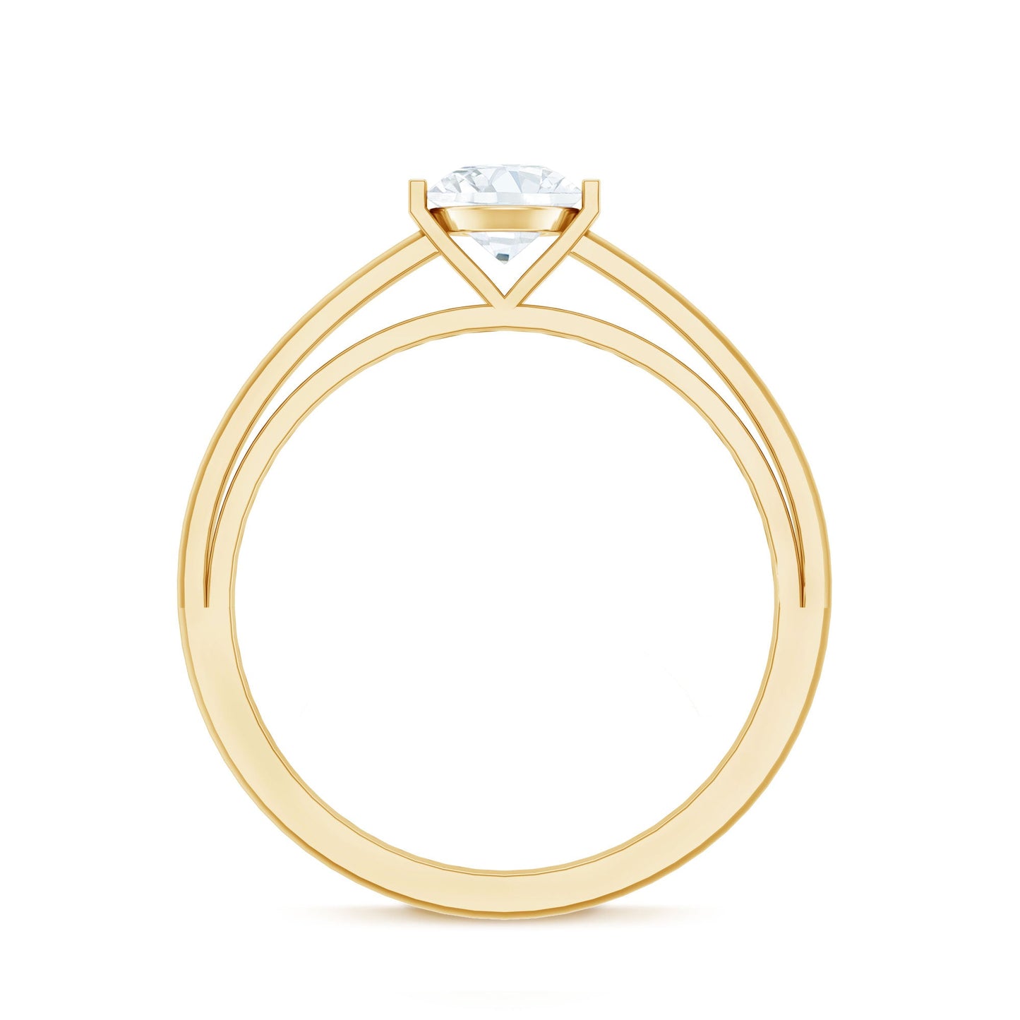 Minimal Lab Grown Diamond Solitaire Ring