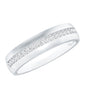 Moissanite Classic Wedding Band Ring For Men