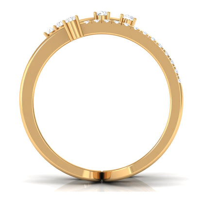 Certified Diamond Cocktail Wrap Ring