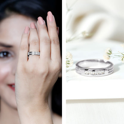 Lab Grown Diamond Mens Wedding Band Ring