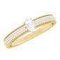 Oval Cut Diamond Classic Engagement Ring