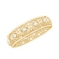 Moissanite Celtic Knot Wedding Band Ring