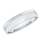 Brilliant Cut Moissanite Wedding Band