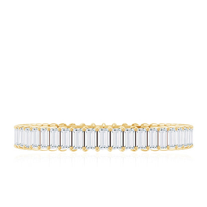 Baguette Cut Diamond Eternity Wedding Band Ring
