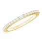 Real Diamond Half Eternity Ring