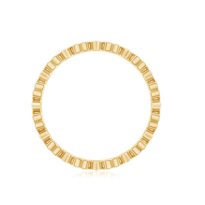 Certified Diamond Heart Eternity Band Ring