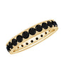 Certified Lab Grown Black Diamond Full Eternity Band Ring for Women