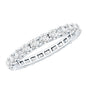 Brilliant Cut Round Moissanite Eternity Anniversary Band