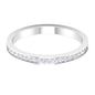Natural Diamond Half Eternity Stackable Ring for Women