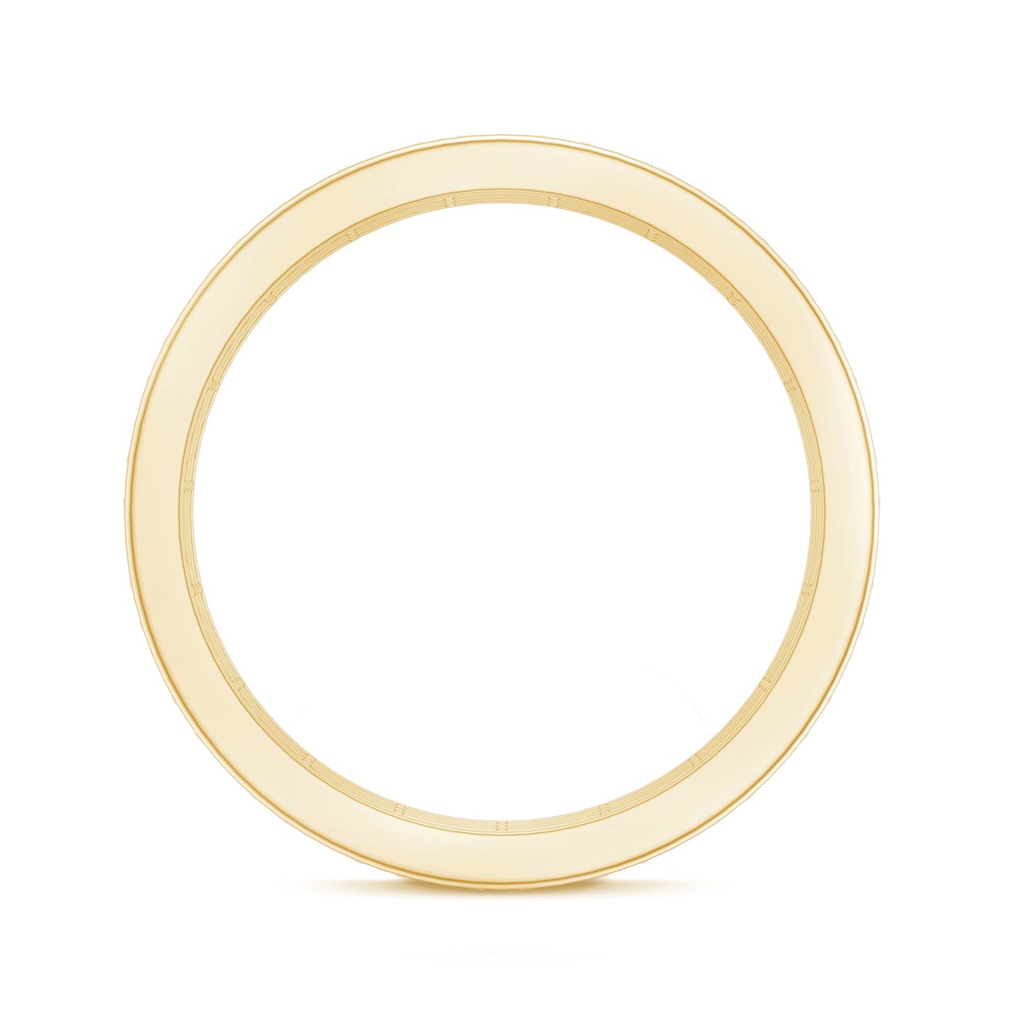 Channel Set Lab Grown Blue Sapphire Wide Eternity Band Ring