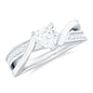 Certified Heart Moissanite Solitaire Engagement Ring
