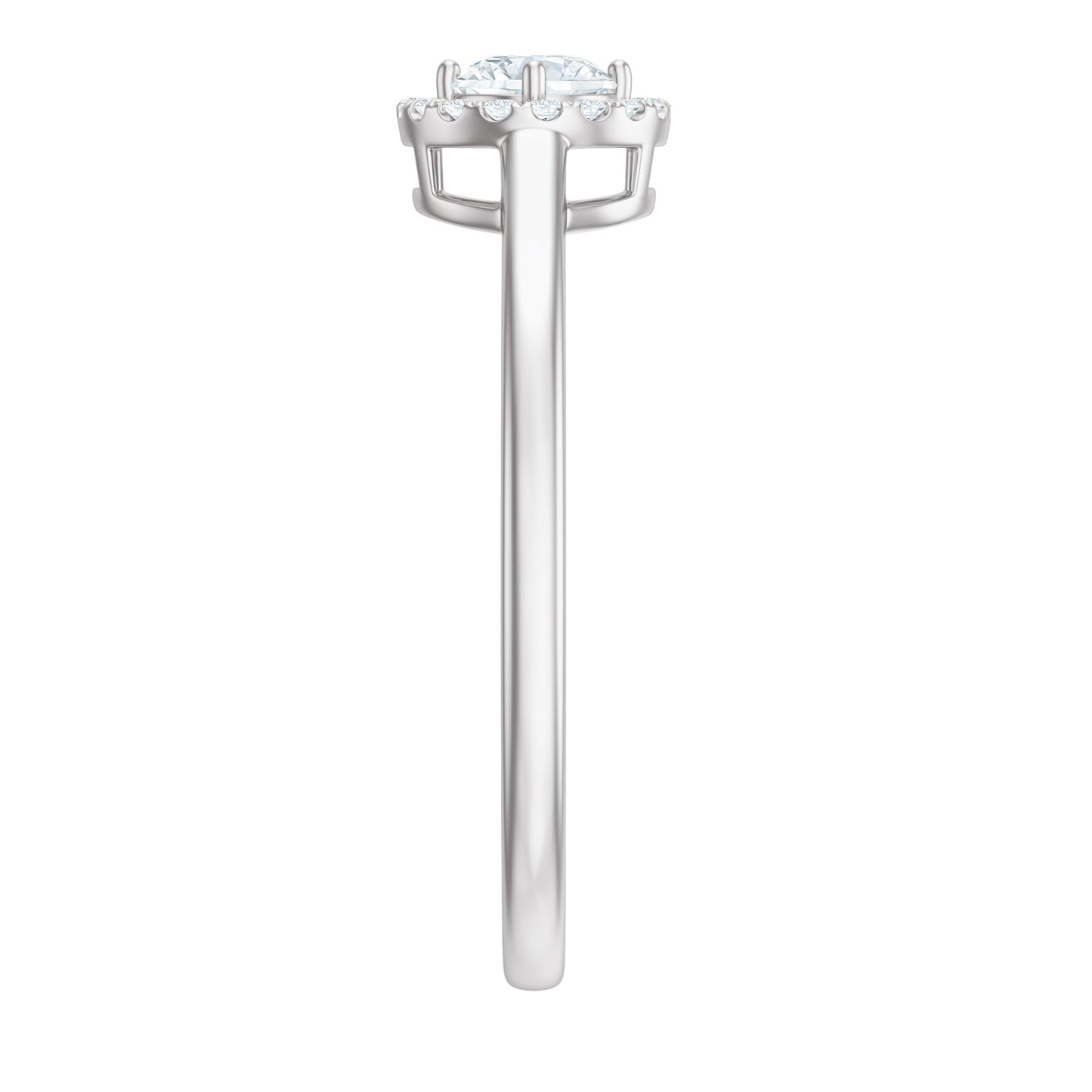 Natural 0.25 Carat Diamond Promise Ring with Certificate