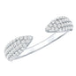 Certified Pave Set Moissanite Ring Enhancer