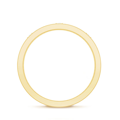 Certified Three Diamond Wedding Band Ring