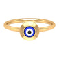 Enamel Evil Eye Promise Ring for Women