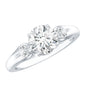 Certified 1.3 Carat Moissanite Promise Engagement Ring