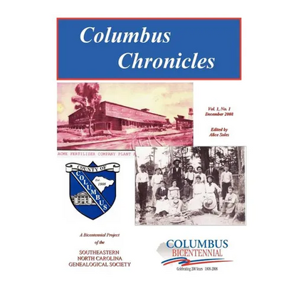 Columbus Chronicles: Vol. 1, No. 1 - Paperback