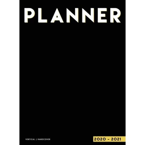 Planner 2020-2021 Weekly and Monthly Hardcover: 18 Month Weekly, Monthly & Yearly Planner 2020 2021 Large Format 8.25 x 10.75 July 2020 - December 202 - Hardcover