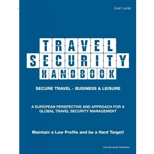 Travel Security Handbook - Paperback
