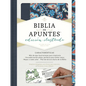 Rvr 1960 Biblia de Apuntes, Edición Ilustrada, Tela En Rosado Y Azul - Hardcover