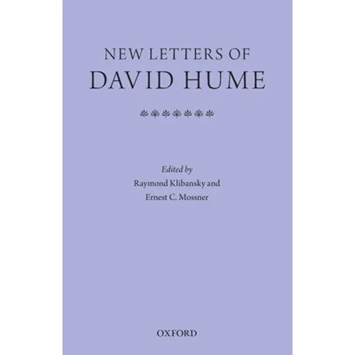 New Letters of David Hume - Paperback