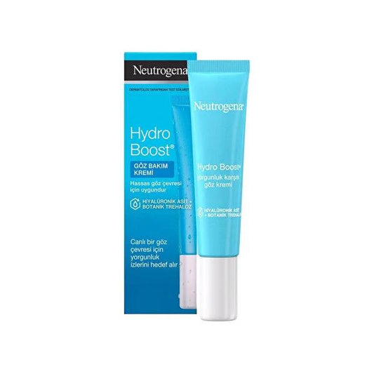 Neutrogena Hydro Boost Eye Cream - Anti-Fatigue, Hydrating Eye Gel for Under-Eye Care, 0.51 fl oz