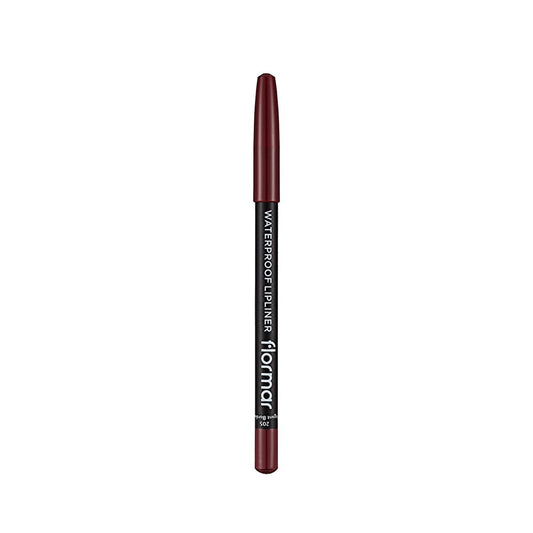 Flormar Waterproof Matte Lip Liner - Long Lasting, High Pigment Density
