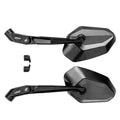 RM01 CNC Aluminum Rearview Mirror – Wide-Angle Spherical Lens, Anti-Glare, Folding Design