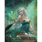 Fairy Adult Coloring Book: ADULT FAIRY COLORING BOOK: Fairies Coloring Book For Adults - Paperback