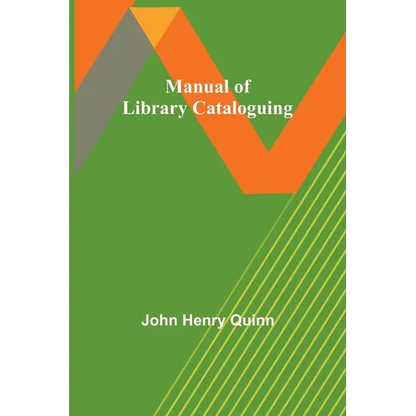 Manual of Library Cataloguing - Paperback