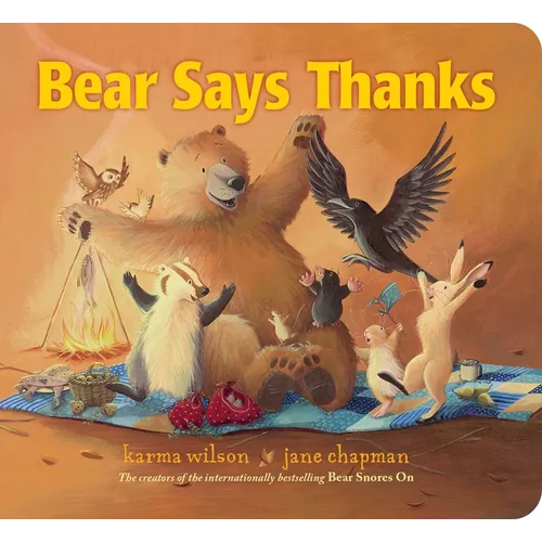 Bear Says Thanks - Board Book