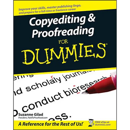 Copyediting and Proofreading for Dummies - Paperback