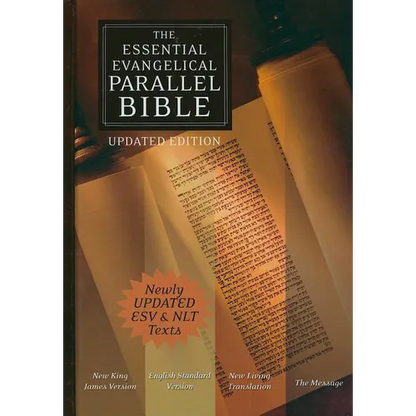 Essential Evangelical Parallel Bible-NKJV/ESV/NLT/MS - Hardcover
